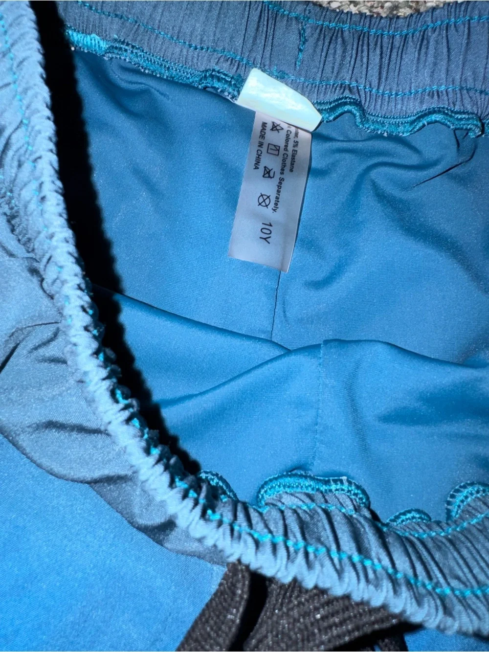 Boys Blue Athletic Swim/Board Shorts Trio